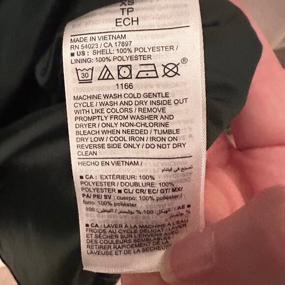 Old Navy Green Velvet Blazer XS Party Jacket One Button Lined - Picture 5 of 9